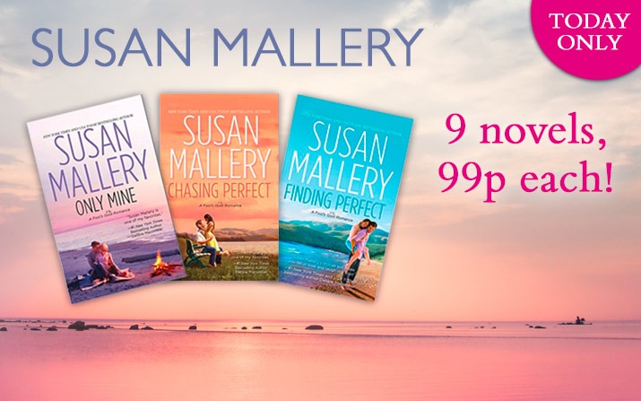 Get 9 x Susan Mallery`s `A Fool`s Gold` novels for 99p each